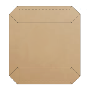 Multi-wall paper valve bag (PVSE)- 18.5x23x5.5 - Brown NO Liner (1 pallet of 3,100 bags) - FOB: Laredo, TX